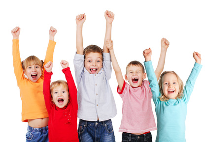 Enfants contents, merci l'étiopathie